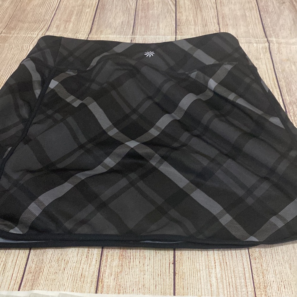 ATHLETA PLAID WANDER MINI SKIRT in size M - Picture 3 of 8